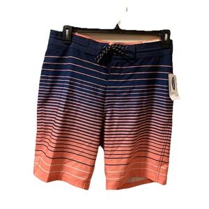 Old Navy Built-in Flex Swim Trunk Board Shorts Sz 32 NWT 10" Inseam UPF‎ 40
